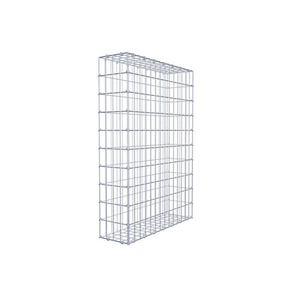 Gabion 100 cm x 70 cm x 20 cm (L x H x D), maskestørrelse 5 cm x 10 cm, C-ring