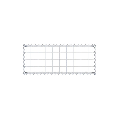 Gavión complementario tipo 3 100 cm x 30 cm x 40 cm (L x A x P), malla 10 cm x 10 cm, espiral