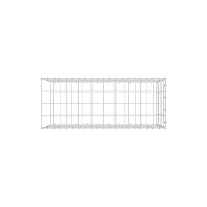 Anbaugabione Typ 2 100 cm x 50 cm x 40 cm (L x H x T), Maschenweite 10 cm x 10 cm, C-Ring