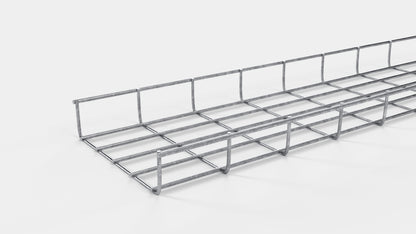 Kabelkanal højde 110 cm, dybde 5 cm, maskestørrelse 5 x 10 cm
