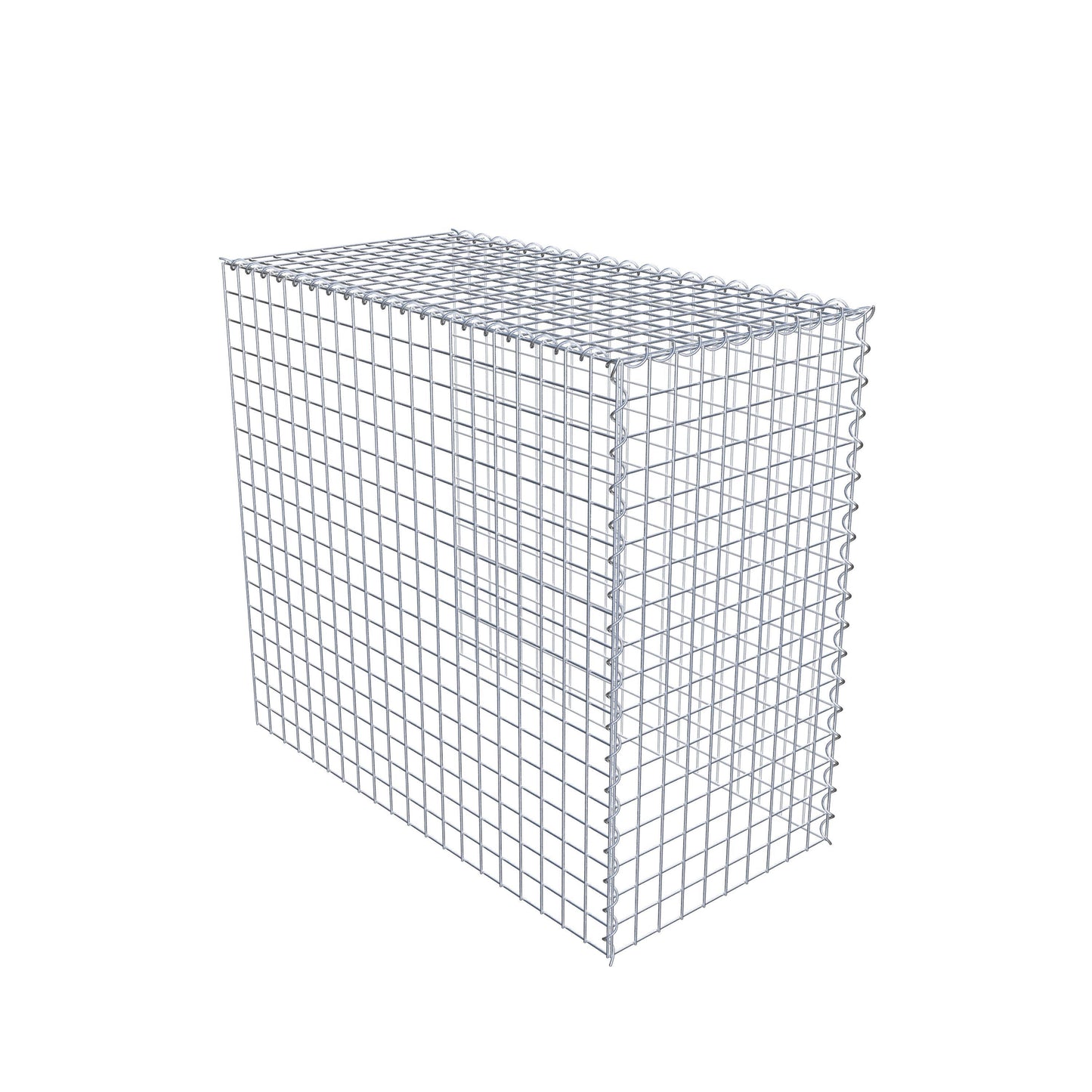 Gavión complementario tipo 4 100 cm x 90 cm x 50 cm (L x A x P), malla 5 cm x 5 cm, espiral