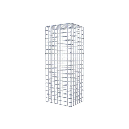 Type 3 oplegkorf 100 cm x 30 cm x 40 cm (L x H x D), maaswijdte 5 cm x 5 cm, C-ring