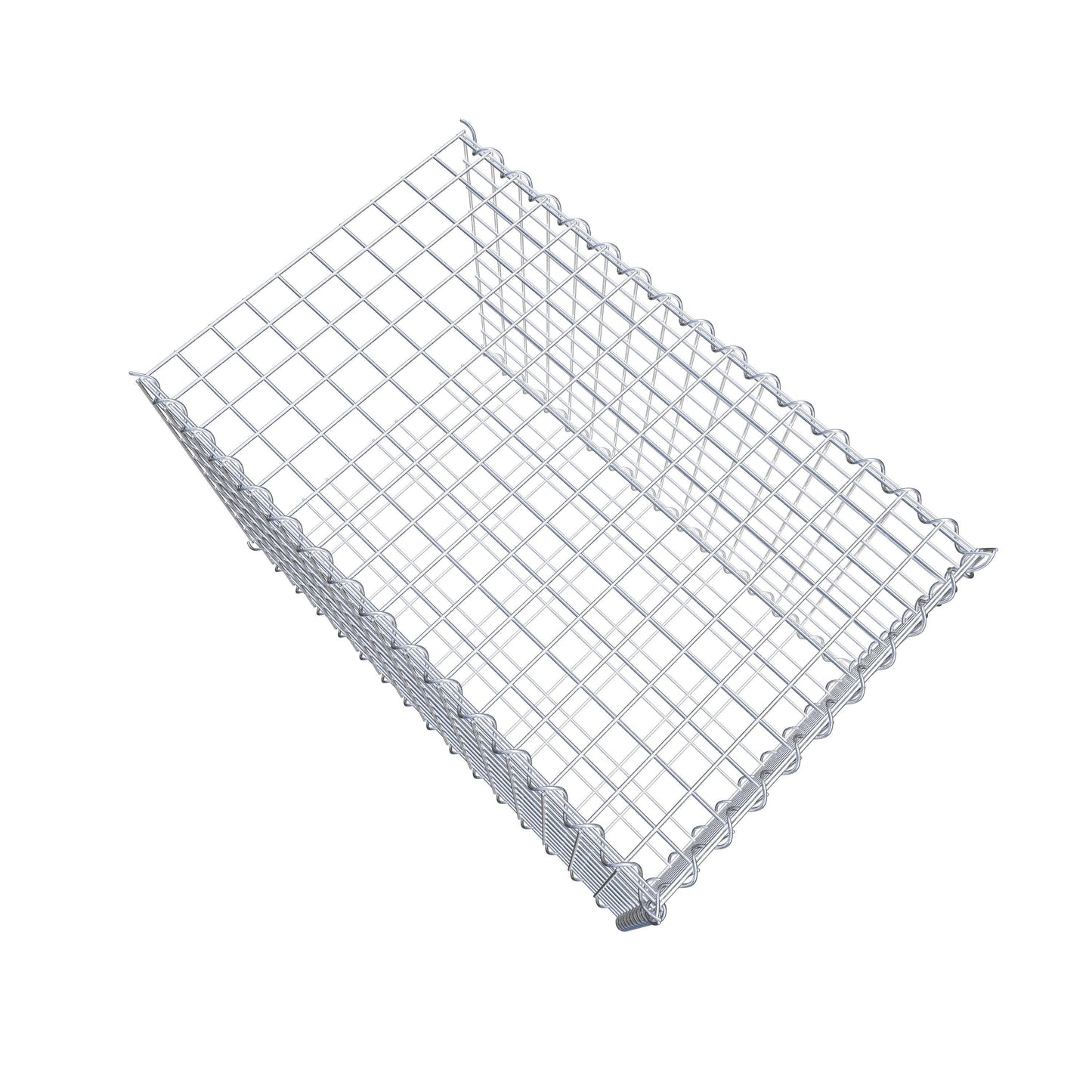 Gavión complementario tipo 2 80 cm x 50 cm x 50 cm (L x A x P), malla 5 cm x 5 cm, espiral