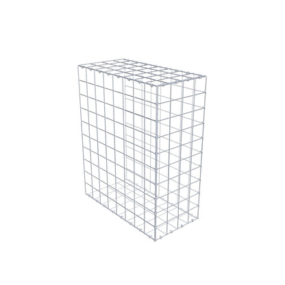 Gabbione aggiuntivo di tipo 2 100 cm x 80 cm x 40 cm (L x H x P), maglia 10 cm x 10 cm, anello a C