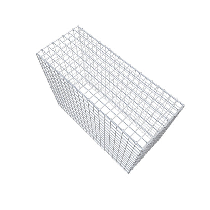 Gavión complementario de tipo 3 100 cm x 80 cm x 40 cm (L x A x P), malla 5 cm x 5 cm, anillo en C