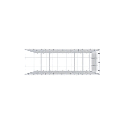 Gabião Tipo 2 100 cm x 90 cm x 30 cm (C x A x P), malhagem 10 cm x 10 cm, anel C