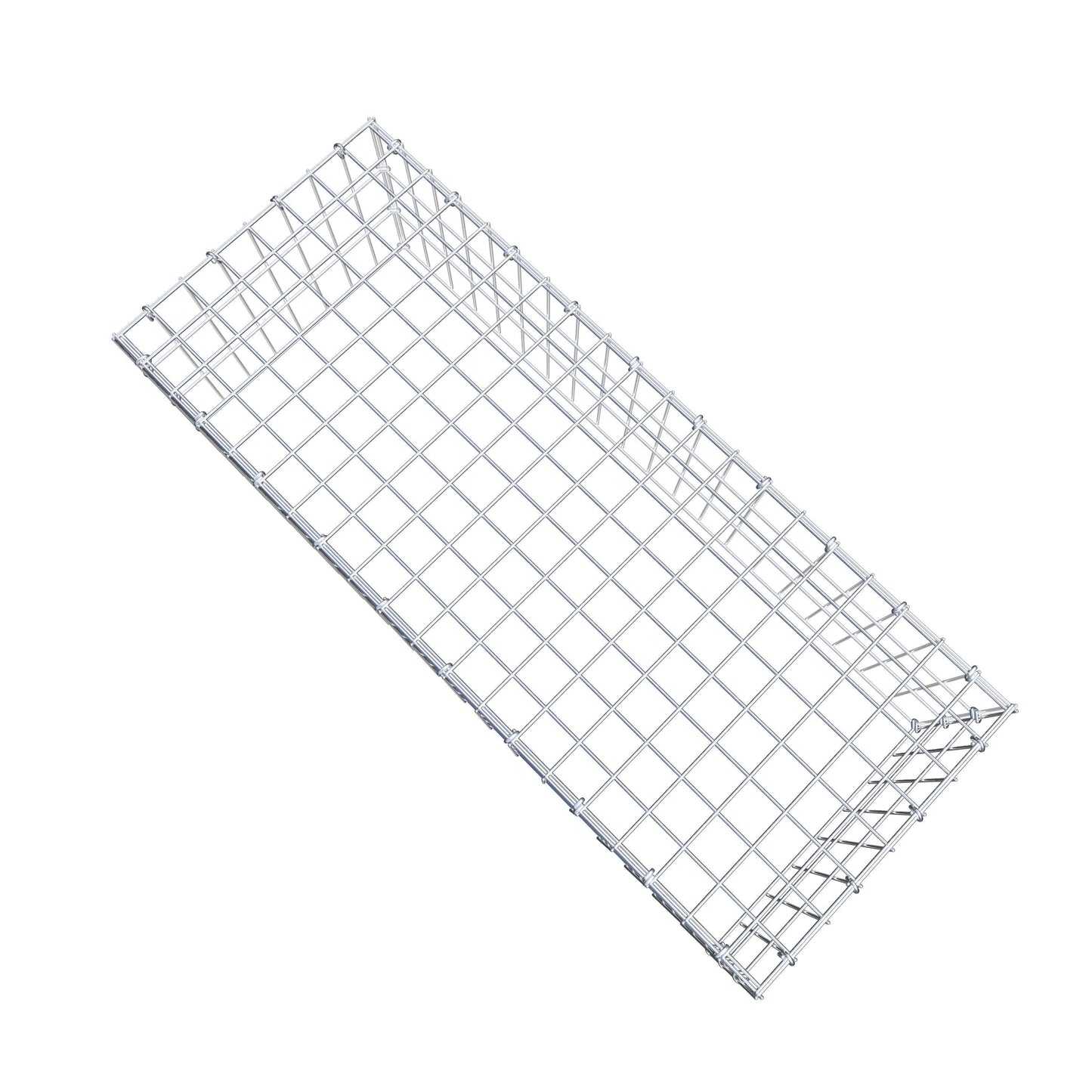 Gabbione aggiuntivo di tipo 3 100 cm x 30 cm x 40 cm (L x A x P), maglia 5 cm x 10 cm, anello a C