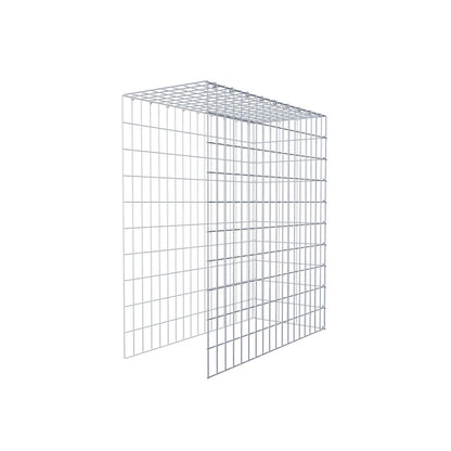 Gabião Tipo 4 100 cm x 90 cm x 40 cm (C x A x P), malhagem 5 cm x 10 cm, anel C