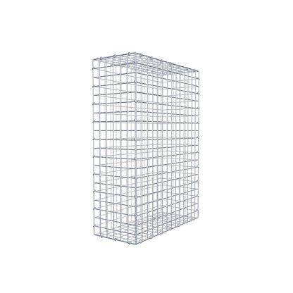 Gavión 100 cm x 70 cm x 30 cm (L x A x P), luz de malla 5 cm x 5 cm, anillo en C