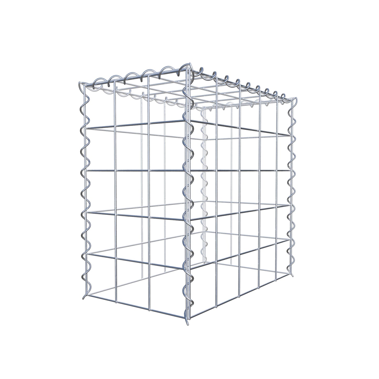 Gavión adicional tipo 3 50 cm x 50 cm x 30 cm (L x A x P), malla 10 cm x 10 cm, en espiral