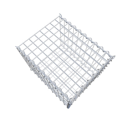 Anbaugabione Typ 2 50 cm x 40 cm x 40 cm (L x H x T), Maschenweite 5 cm x 10 cm, Spirale