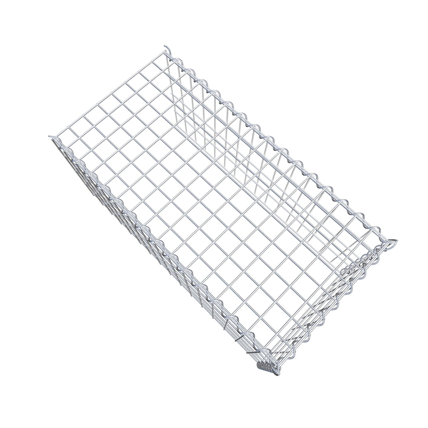 Gavión adicional tipo 4 80 cm x 40 cm x 40 cm (L x A x P), malla 5 cm x 10 cm, en espiral
