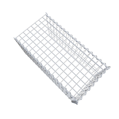 Gavión adicional tipo 4 80 cm x 40 cm x 40 cm (L x A x P), malla 5 cm x 10 cm, en espiral