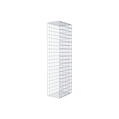 Gavión adicional tipo 2 100 cm x 30 cm x 20 cm (L x A x P), malla 5 cm x 5 cm, anillo en C