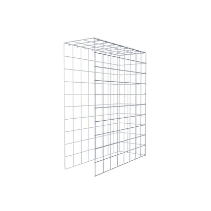 Fourche rapportée type 4 100 cm x 80 cm x 30 cm (L x H x P), mailles 10 cm x 10 cm, anneau C