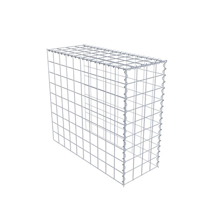 Gavión complementario tipo 4 100 cm x 90 cm x 40 cm (L x A x P), malla 10 cm x 10 cm, espiral
