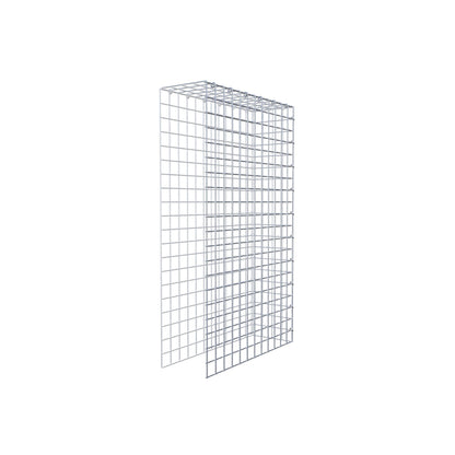 Gabião Tipo 4 100 cm x 60 cm x 20 cm (C x A x P), malhagem 5 cm x 5 cm, anel C