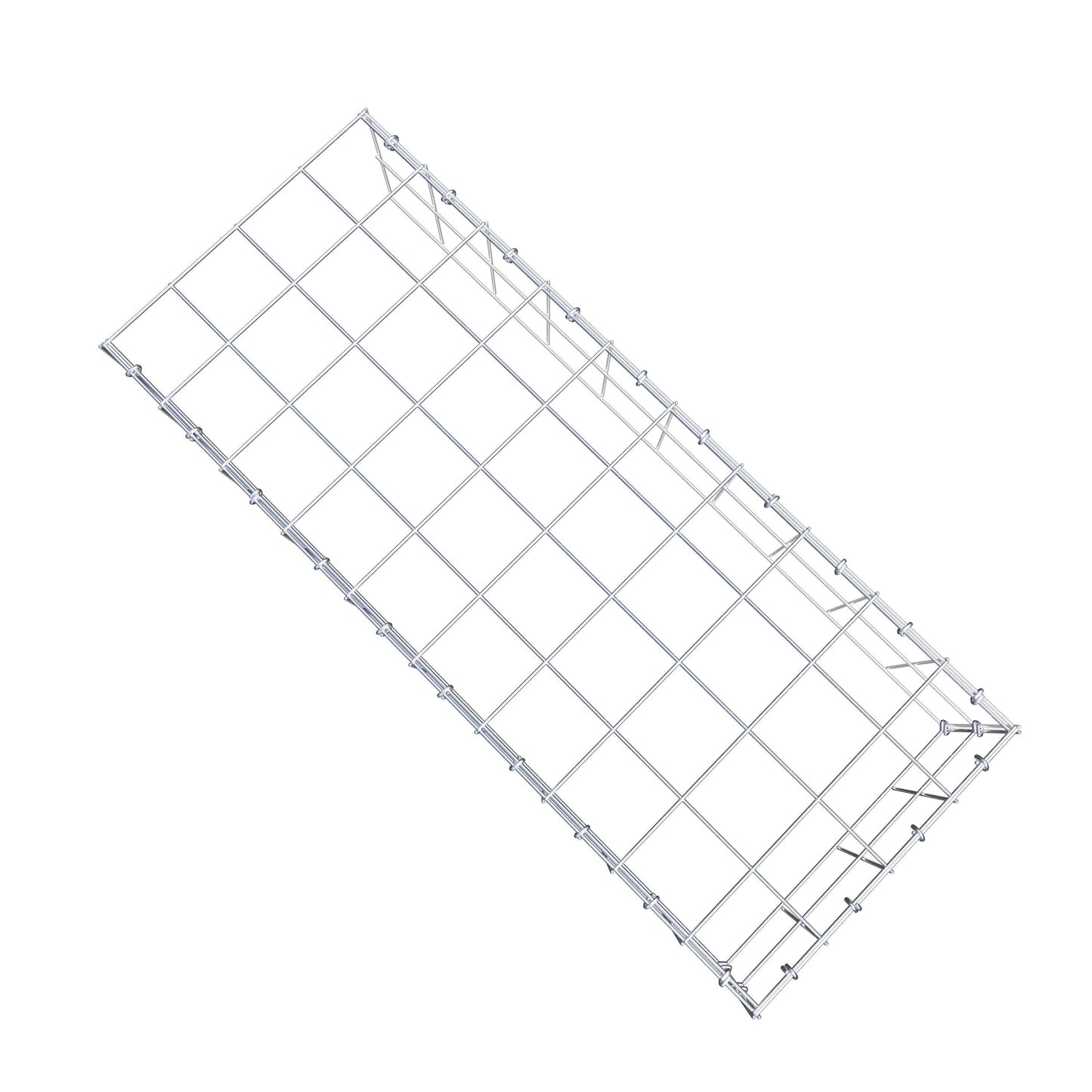 Pila adicional tipo 4 100 cm x 20 cm x 40 cm (L x A x P), malla 10 cm x 10 cm, anillo en C