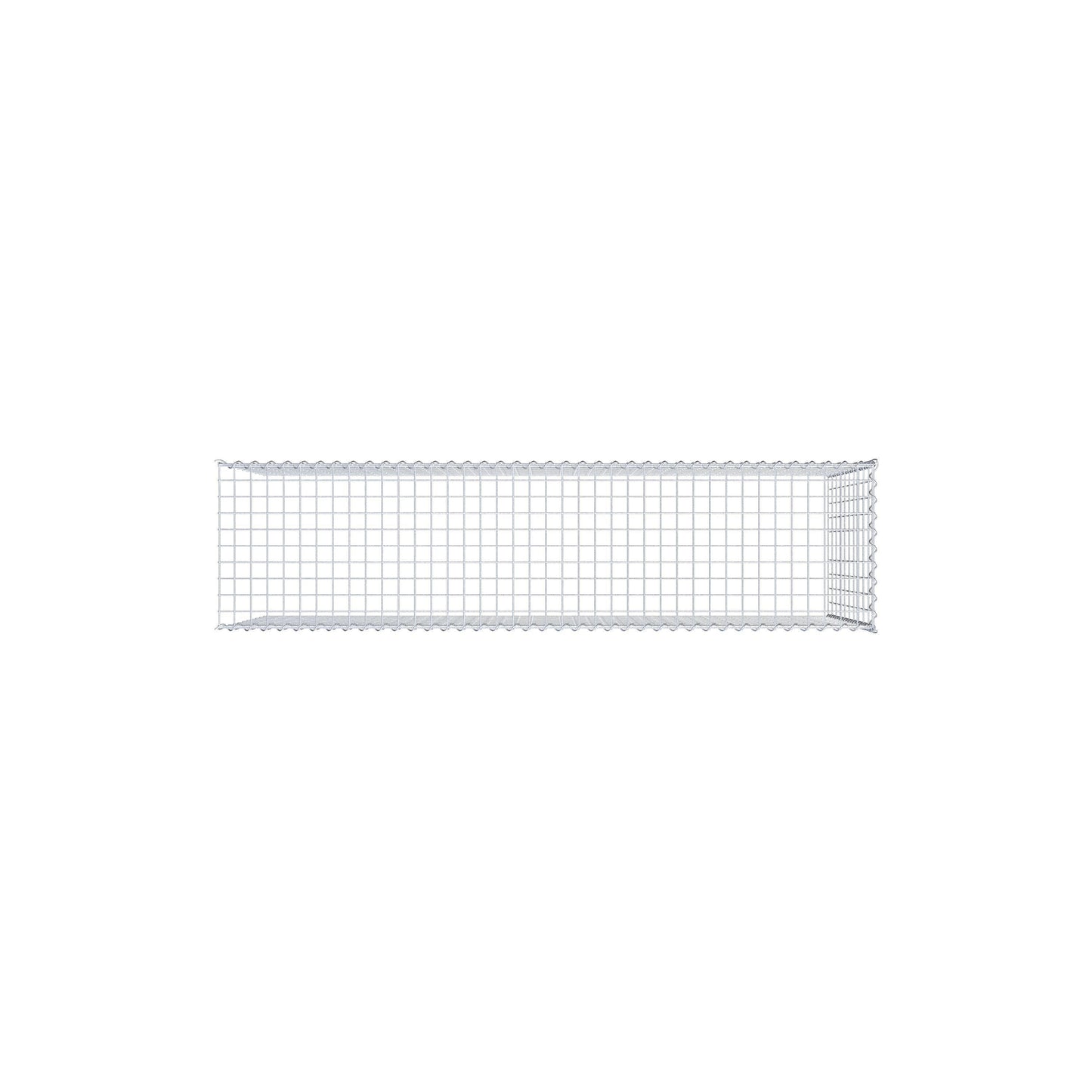 Anbaugabione Typ 4 200 cm x 100 cm x 50 cm (L x H x T), Maschenweite 5 cm x 10 cm, Spirale