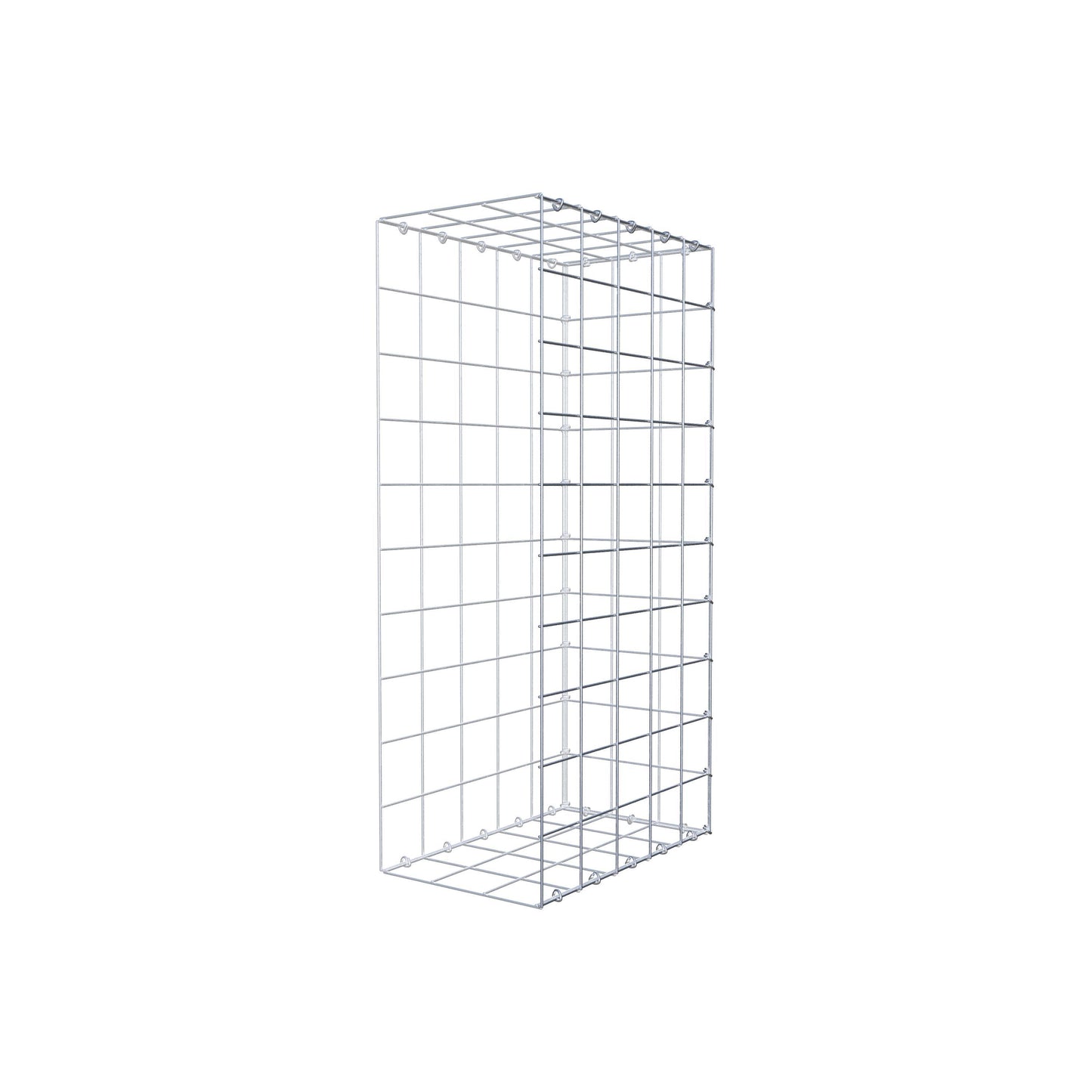Fourche rapportée type 2 100 cm x 50 cm x 30 cm (L x H x P), mailles 10 cm x 10 cm, anneau C