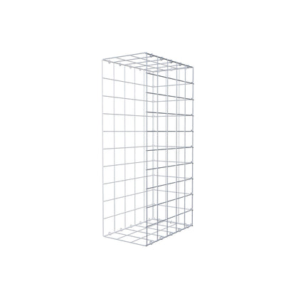 Fourche rapportée type 2 100 cm x 50 cm x 30 cm (L x H x P), mailles 10 cm x 10 cm, anneau C