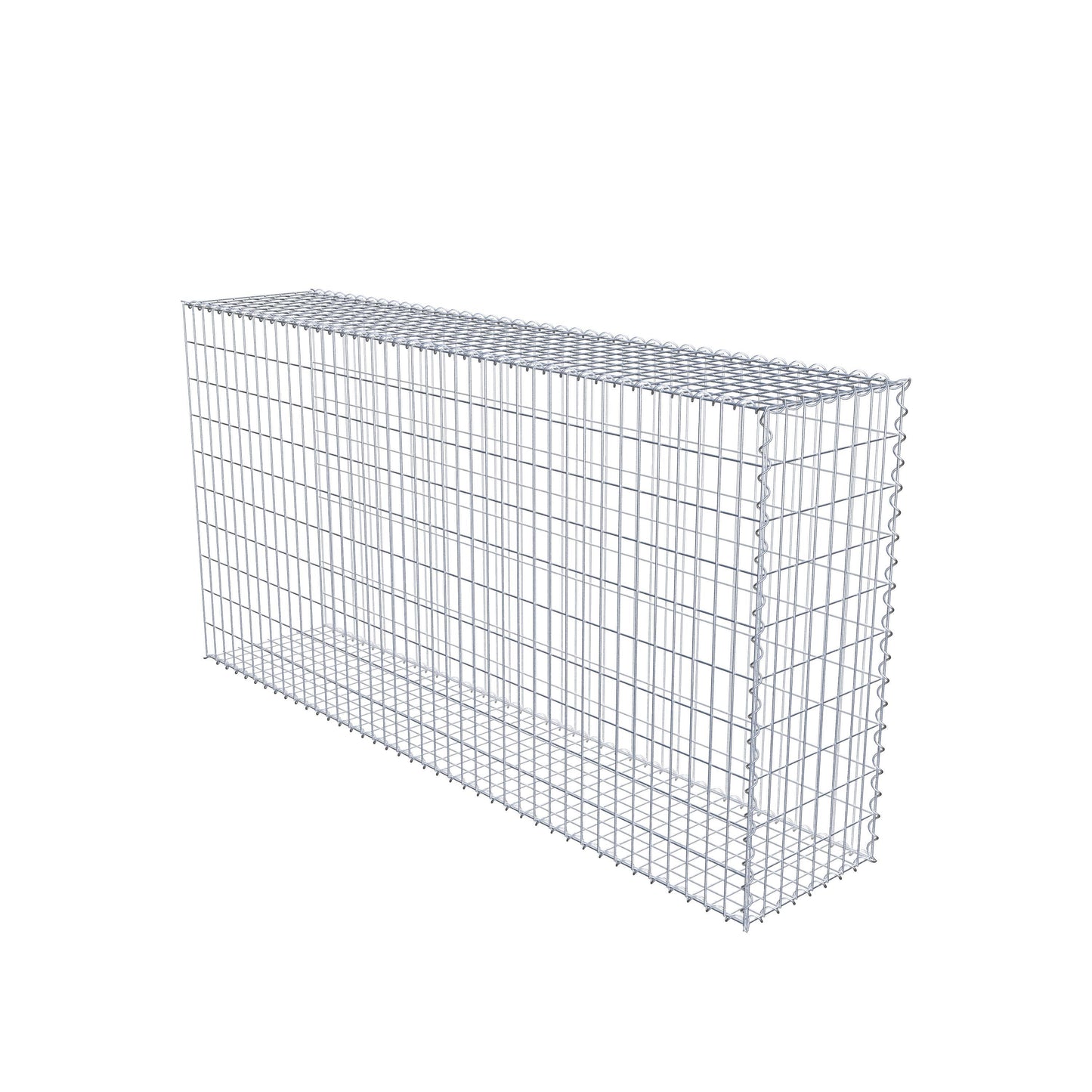 Gavión adicional tipo 2 200 cm x 100 cm x 40 cm (L x A x P), malla 5 cm x 10 cm, en espiral