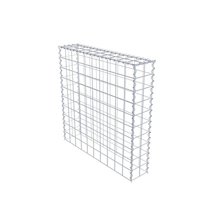 Gavión complementario tipo 3 100 cm x 100 cm x 20 cm (L x A x P), malla 10 cm x 10 cm, espiral