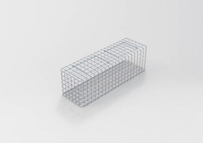 Thermisch verzinkte schanskorf 102 cm x 32 cm x 32 cm, maaswijdte 5 cm x 5 cm, volledig gelast