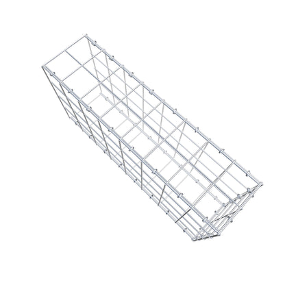 Toegevoegde pool type 2 80 cm x 40 cm x 20 cm (L x H x D), maaswijdte 10 cm x 10 cm, C-ring