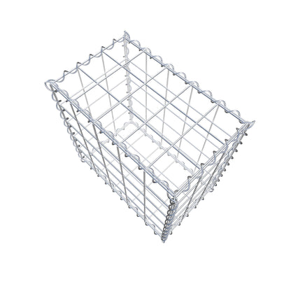 Gabion 50 cm x 50 cm x 30 cm (L x H x P), mailles 10 cm x 10 cm, spirale