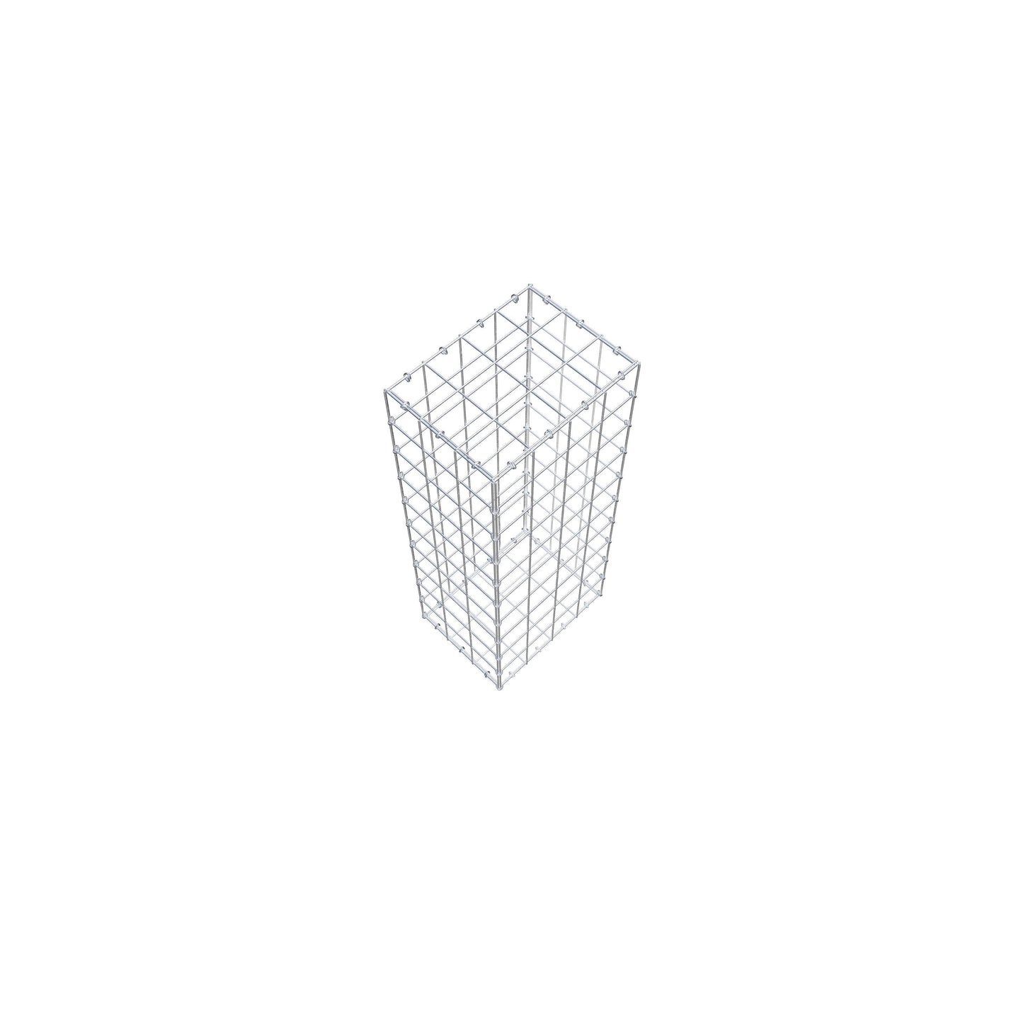 Schanskorf 100 cm x 30 cm x 40 cm (L x H x D), maaswijdte 10 cm x 10 cm, C-ring