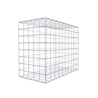 Gabião 100 cm x 80 cm x 50 cm (C x A x P), malhagem 10 cm x 10 cm, anel C