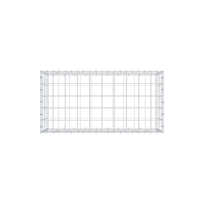 Gabião 100 cm x 40 cm x 50 cm (C x A x P), malhagem 10 cm x 10 cm, anel C