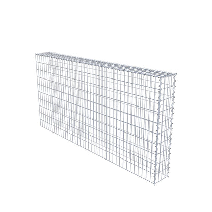 Anbaugabione Typ 4 200 cm x 100 cm x 20 cm (L x H x T), Maschenweite 5 cm x 10 cm, Spirale