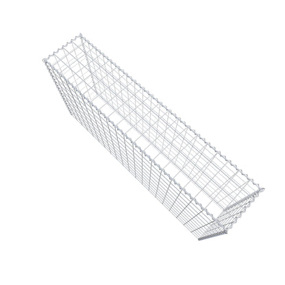 Gabbione aggiuntivo tipo 3 200 cm x 100 cm x 40 cm (L x H x P), maglia 10 cm x 10 cm, spirale