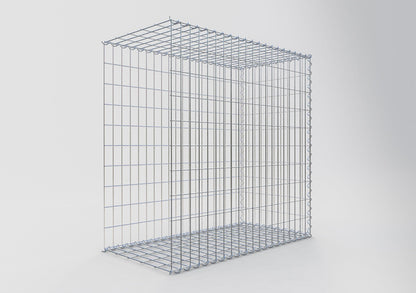 Grown-on gabion type 2 100 cm x 100 cm x 50 cm (L x H x D), mesh size 5 cm x 10 cm, spiral