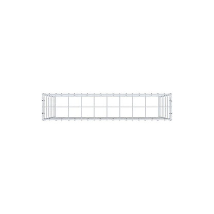 Gavión complementario de tipo 3 100 cm x 70 cm x 20 cm (L x A x P), malla 10 cm x 10 cm, anillo en C