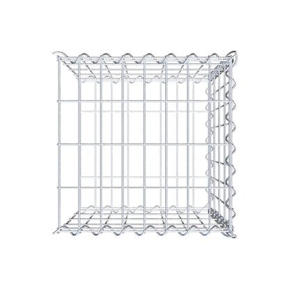 Extra gabion typ 2 40 cm x 40 cm x 40 cm (L x H x D), maskstorlek 5 cm x 10 cm, spiral