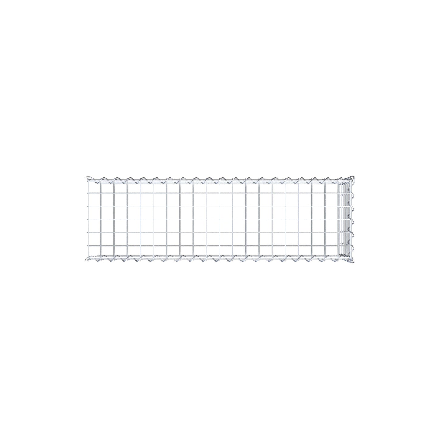 Extra gabion typ 4 100 cm x 30 cm x 30 cm (L x H x D), maskstorlek 5 cm x 5 cm, spiral