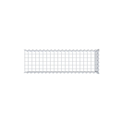 Extra gabion typ 4 100 cm x 30 cm x 30 cm (L x H x D), maskstorlek 5 cm x 5 cm, spiral