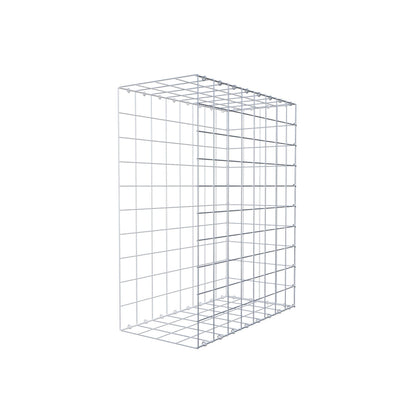 Gabbione aggiuntivo di tipo 2 100 cm x 80 cm x 40 cm (L x H x P), maglia 10 cm x 10 cm, anello a C