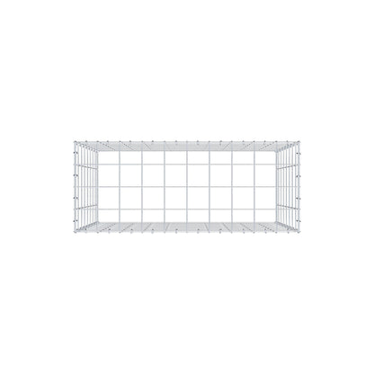 Fourche rapportée type 3 100 cm x 80 cm x 40 cm (L x H x P), mailles 10 cm x 10 cm, anneau C