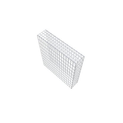 Gavión adicional tipo 4 100 cm x 90 cm x 20 cm (L x A x P), malla 5 cm x 10 cm, anillo en C
