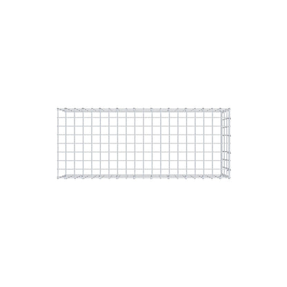 Type 4 oplegkorf 100 cm x 30 cm x 40 cm (L x H x D), maaswijdte 5 cm x 10 cm, C-ring