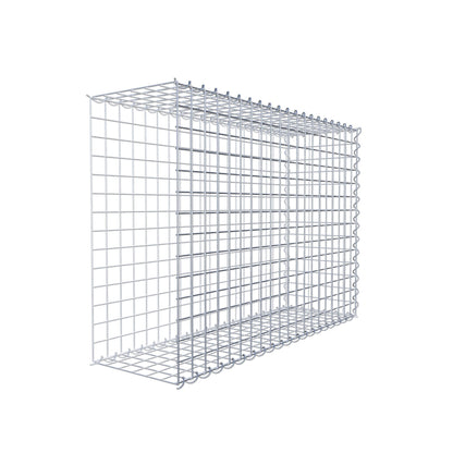 Opvokset gabion type 2 100 cm x 70 cm x 30 cm (L x H x D), maskestørrelse 5 cm x 5 cm, spiral
