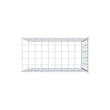 Gavión complementario tipo 4 100 cm x 80 cm x 50 cm (L x A x P), malla 10 cm x 10 cm, espiral