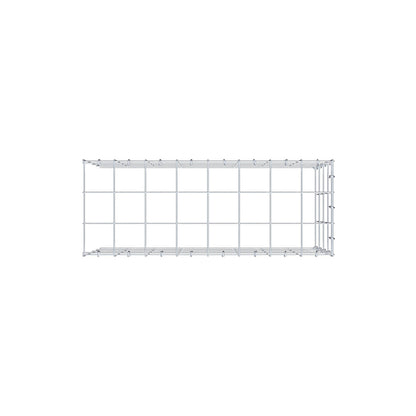 Gabião Tipo 4 80 cm x 40 cm x 30 cm (C x A x P), malhagem 10 cm x 10 cm, anel C