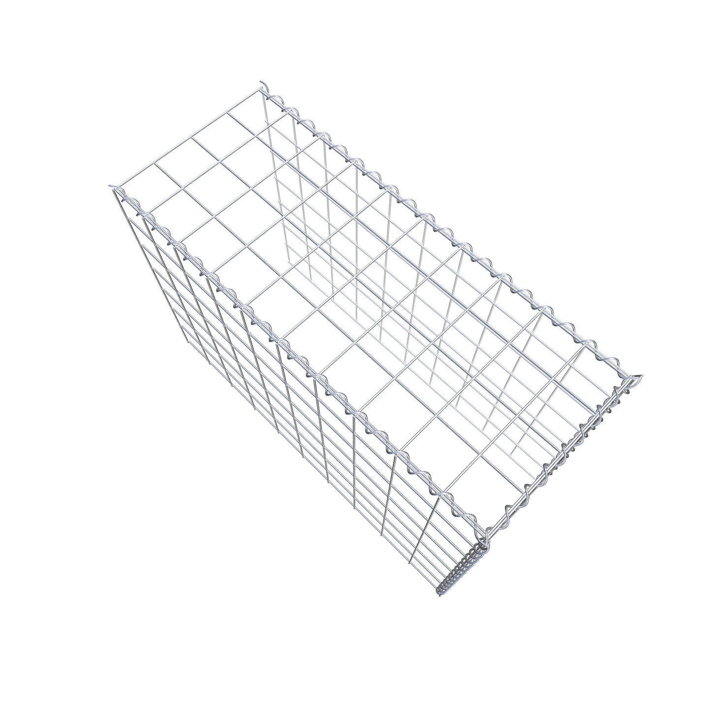 Gavión complementario tipo 4 100 cm x 70 cm x 40 cm (L x A x P), malla 10 cm x 10 cm, espiral