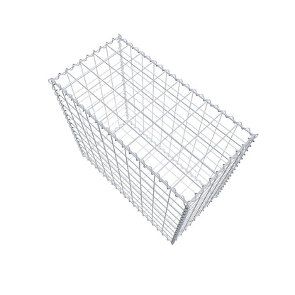Gabion 100 cm x 90 cm x 50 cm (L x H x D), maskstorlek 10 cm x 10 cm, spiral