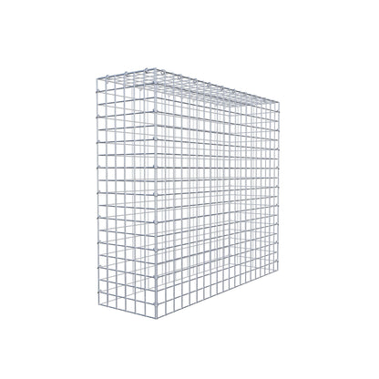 Gavión complementario de tipo 3 100 cm x 90 cm x 30 cm (L x A x P), malla 5 cm x 5 cm, anillo en C